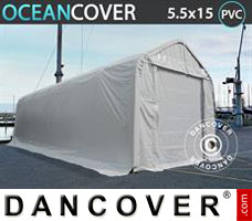 Lagerhalle Oceancover 5,5x15x4,1x5,3m, PVC